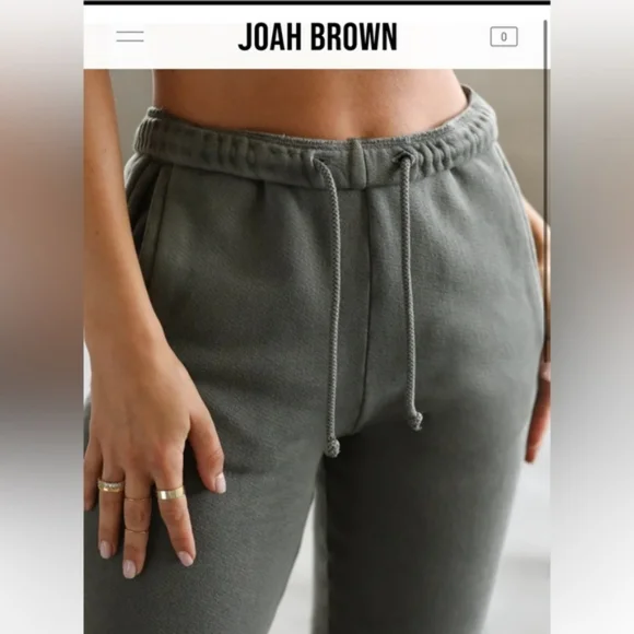 Joah Brown Empire Jogger Grey Size Xs/s Very Genly Used - Picture 2 of 9